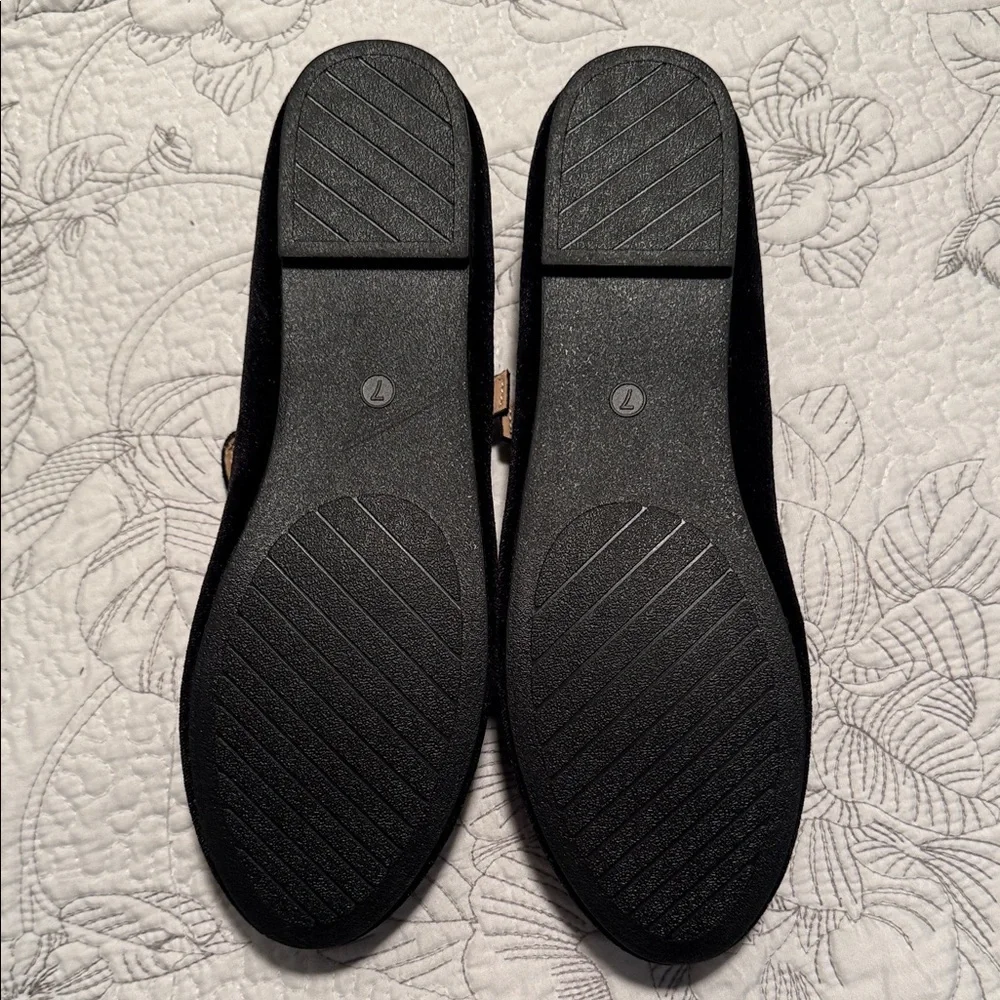 Viapipa Black Mary Jane Flats - Picture 3 of 8